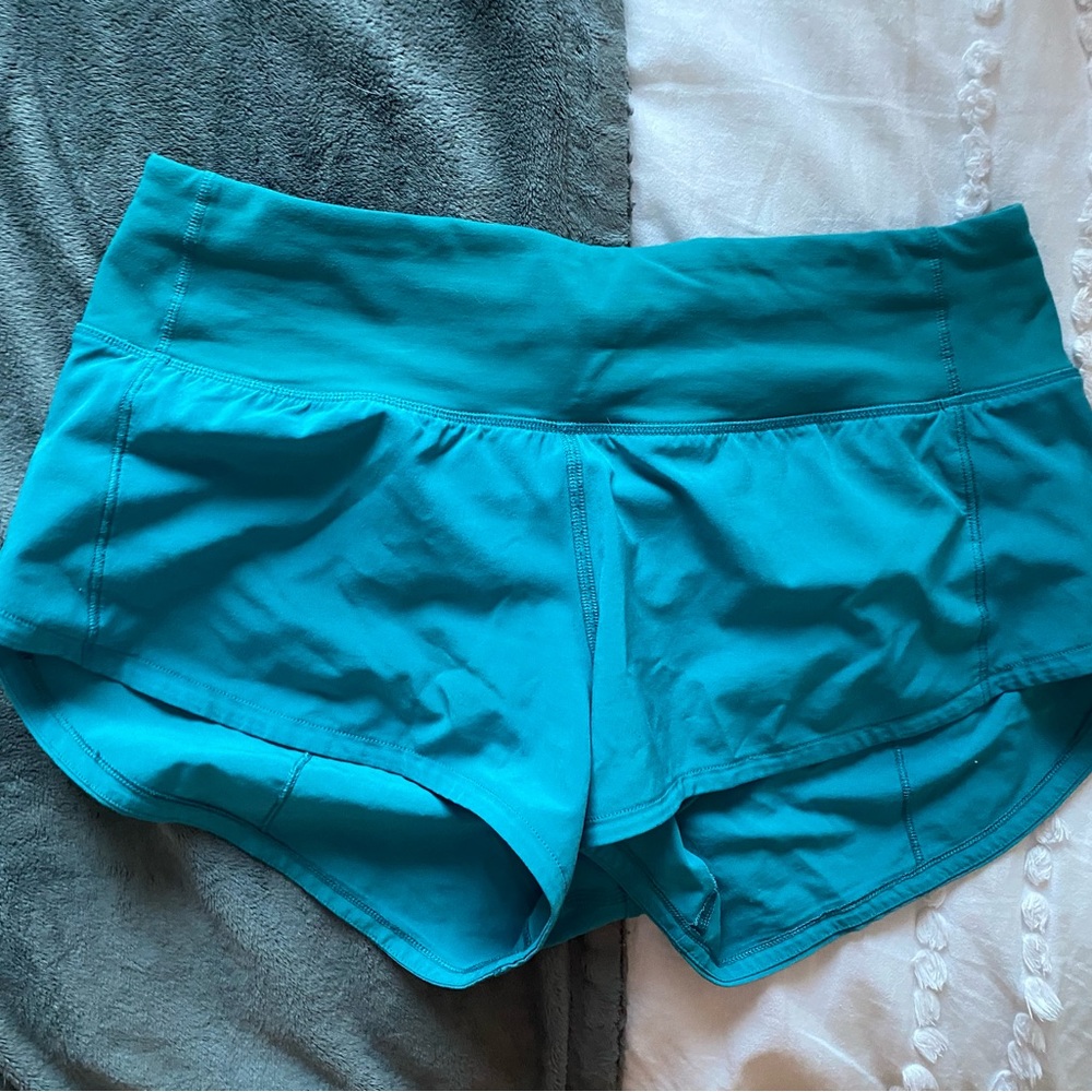 Lululemon blue speed ups size 2 worn before no tags